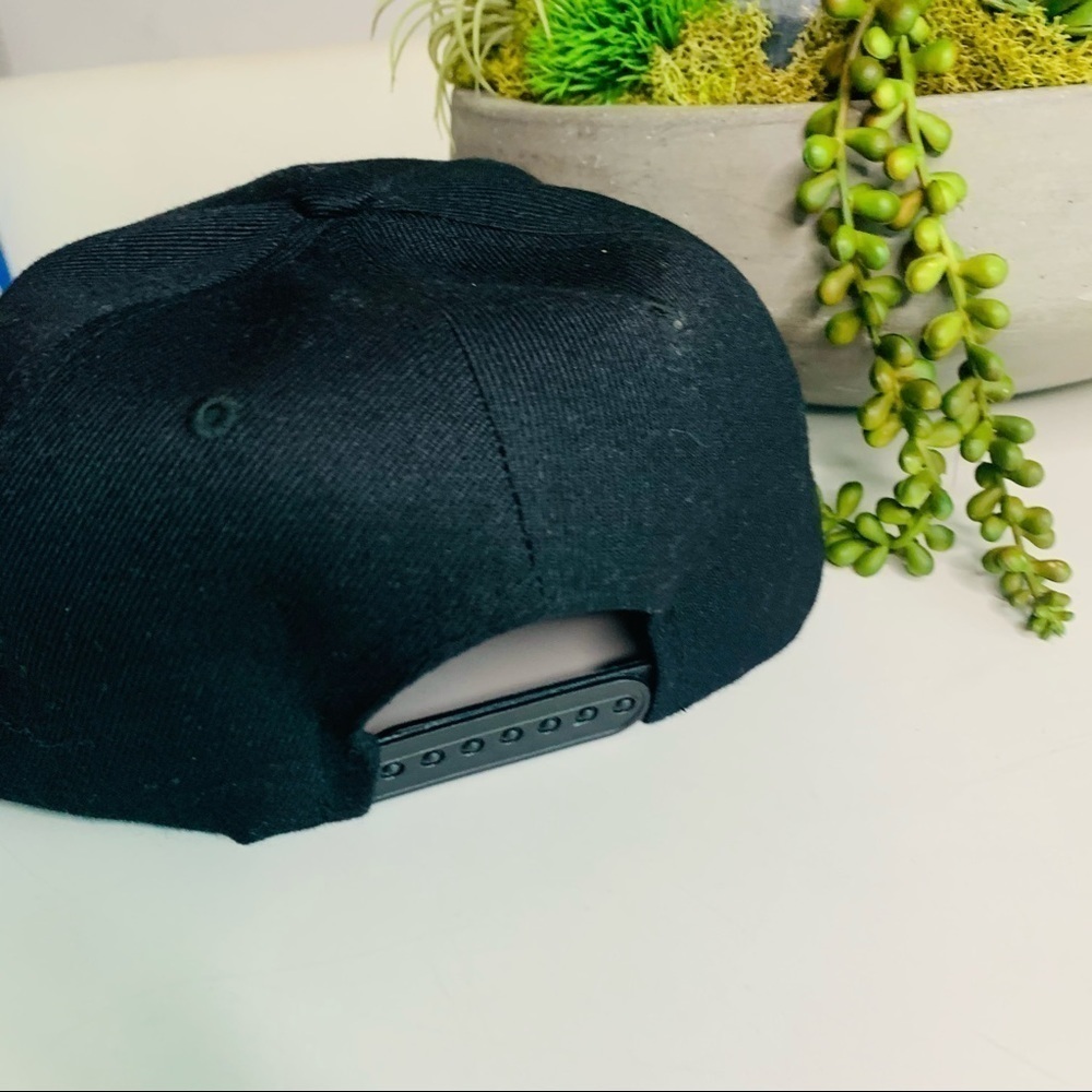 ChoKolids basics Classic Solid Black trucker hat … - image 5